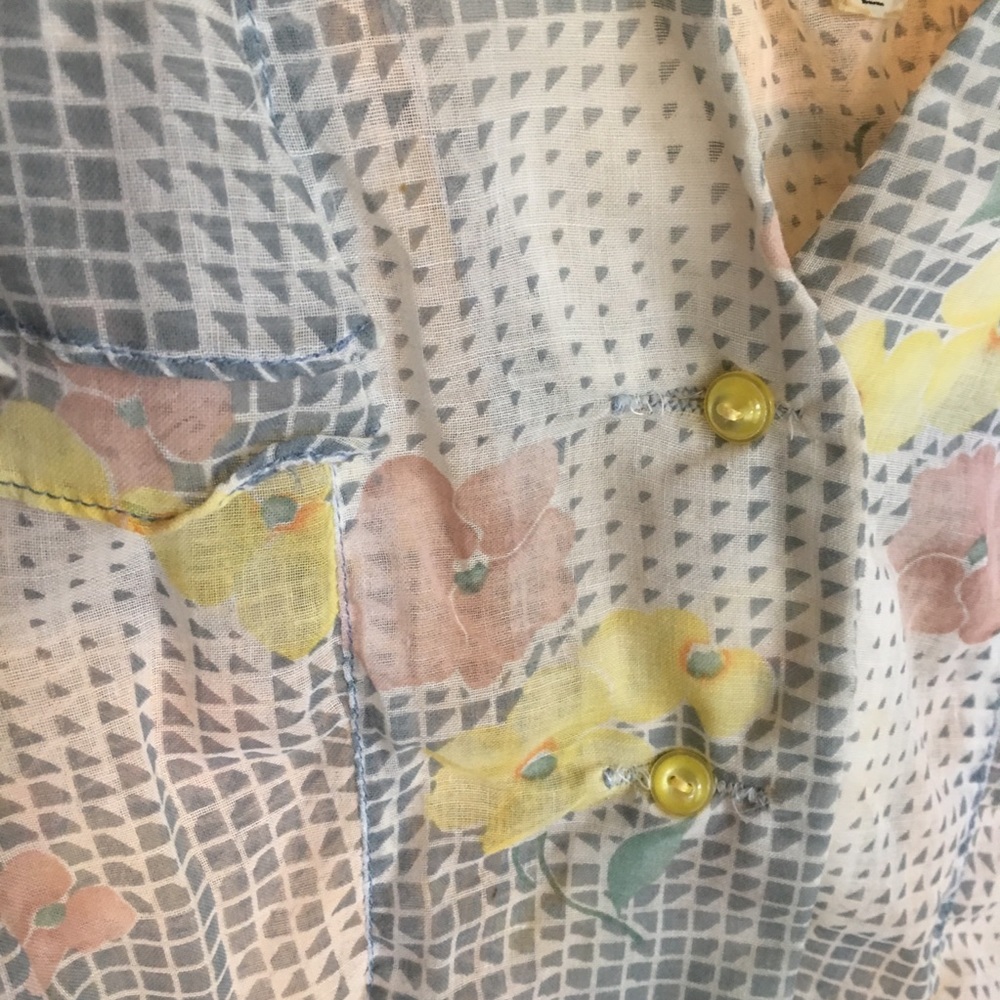 Sweet baby Jane belly blouse vintage